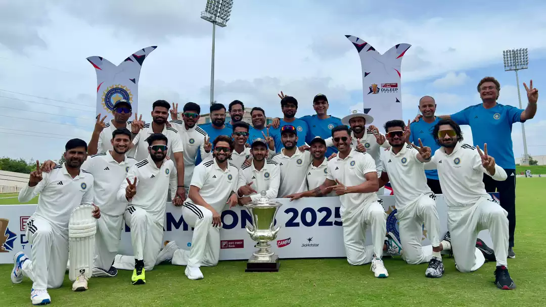 Duleep Trophy 2025 Winner