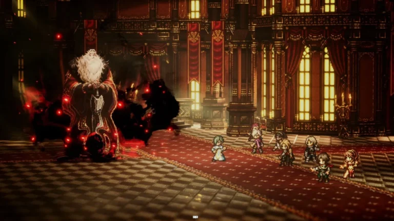 Beat King Pardis III in Octopath Traveler 0