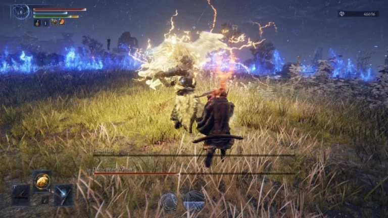 Curseblade & Divine Beast Warrior in Elden Ring Nightreign