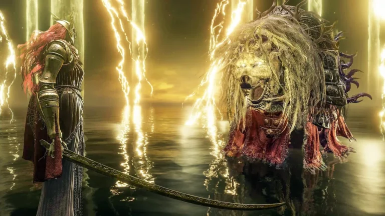 Divine Beast Dancing Lion in Elden Ring Nightreign
