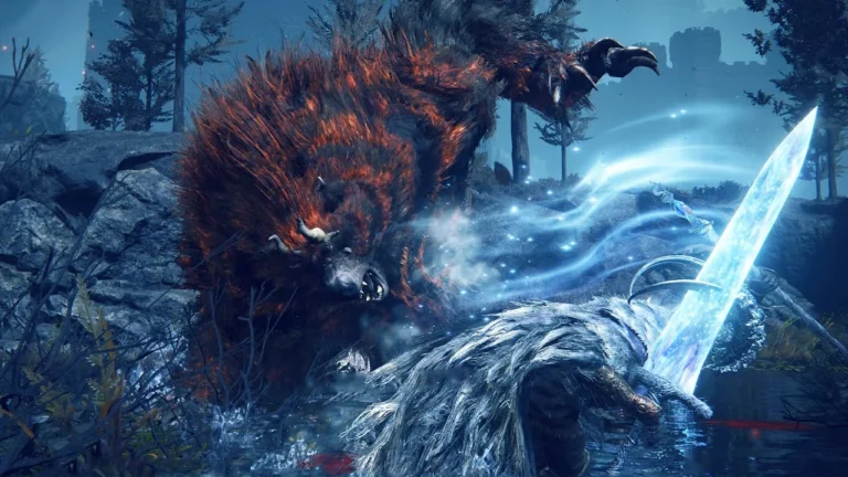 Great Red Bear in Elden Ring Nightreign