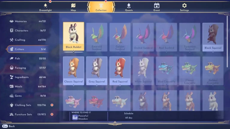 How to Feed Critters in Disney Dreamlight Valley