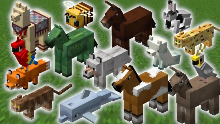 How to Get Animals in Minecraft