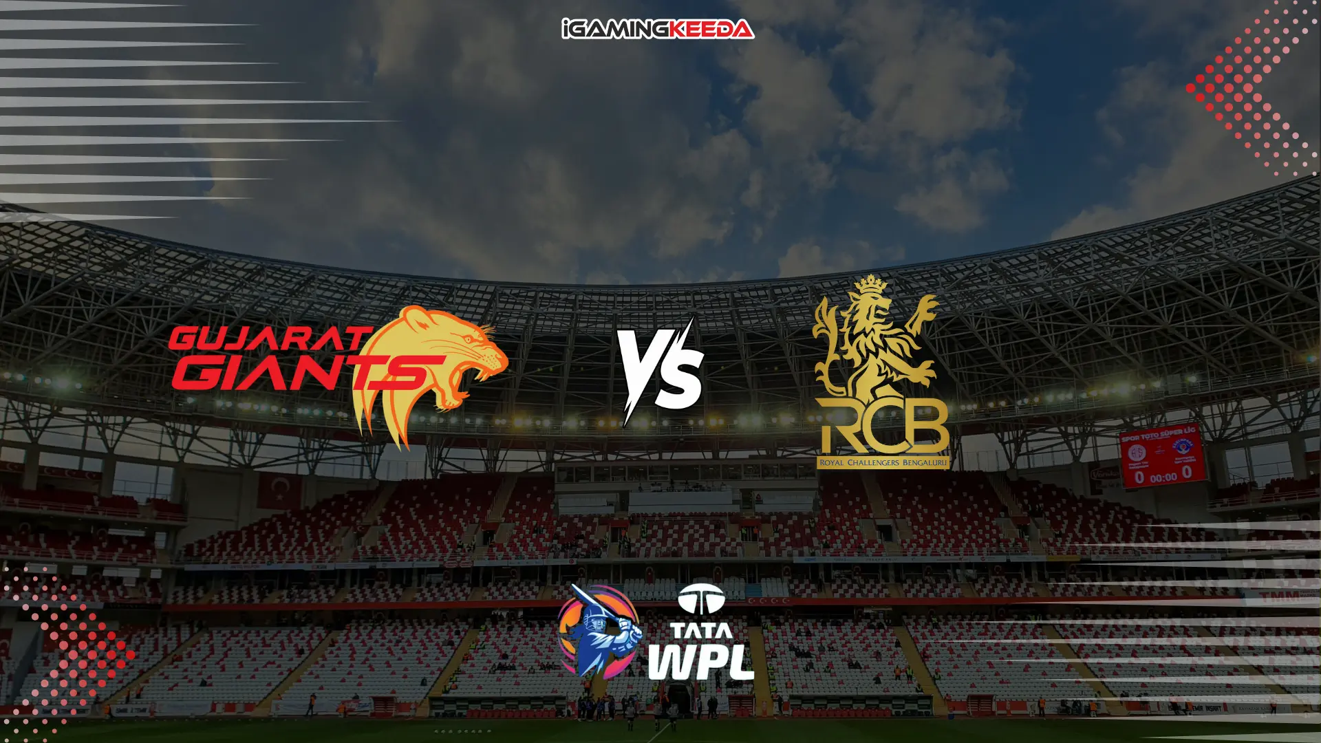 GGW vs RCBW Match Prediction