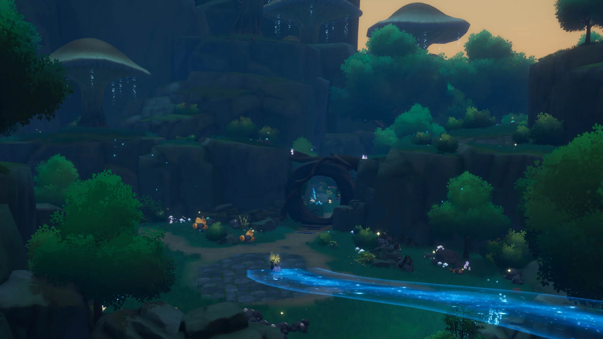 Best Diamond Farming Route in Moonlit Forest