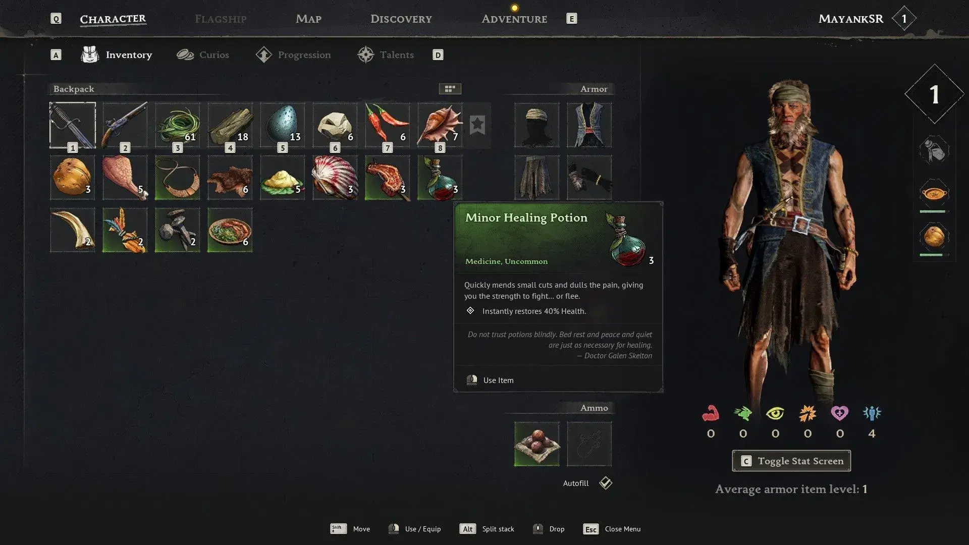 Potions, Rally Healing, and Stamina Control