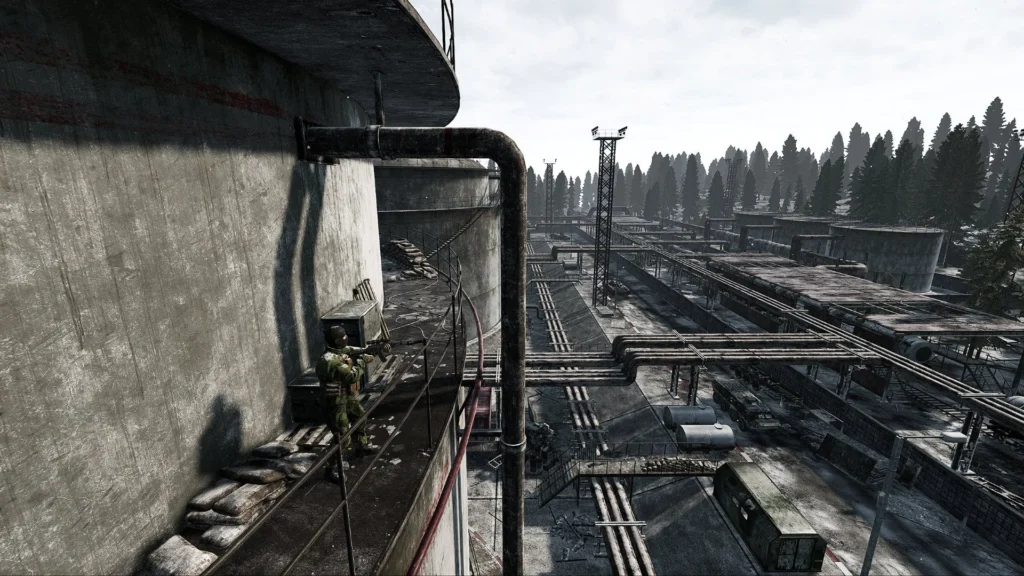 Road to Vostok winter themed