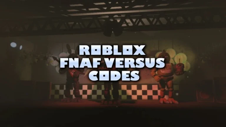 Roblox FNAF Versus Codes