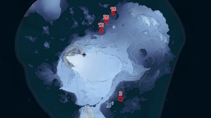 All Edelschnee Locations in Wuthering Waves