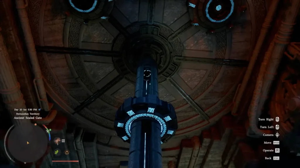 Ancient Sealed Gate unlock puzzle solution