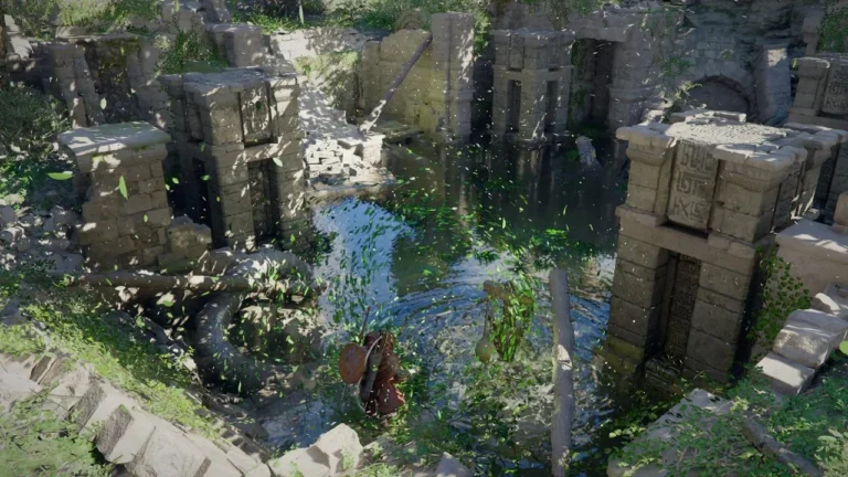 Crimson Desert Haunted Hill Ruins Puzzle