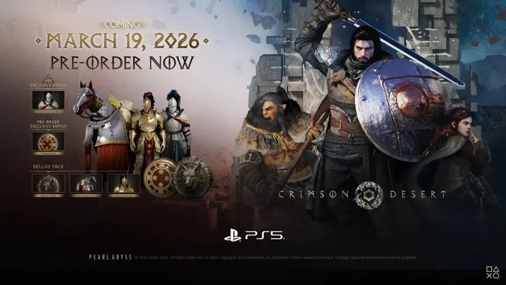 Crimson Desert Pre-Order Bonus