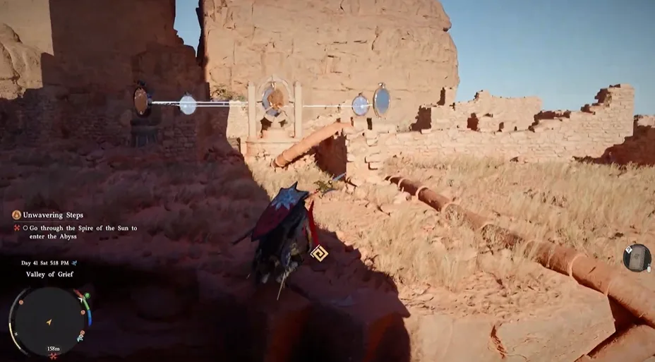 Crimson Desert Spire Of The Sun Puzzle #1 Solution