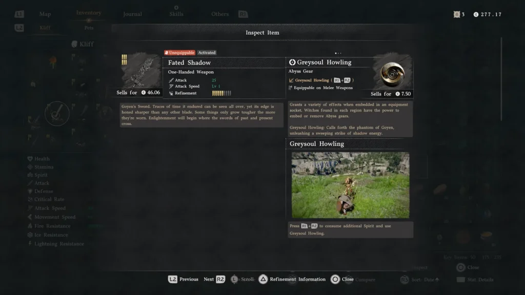 Fated Shadow Sword Ability