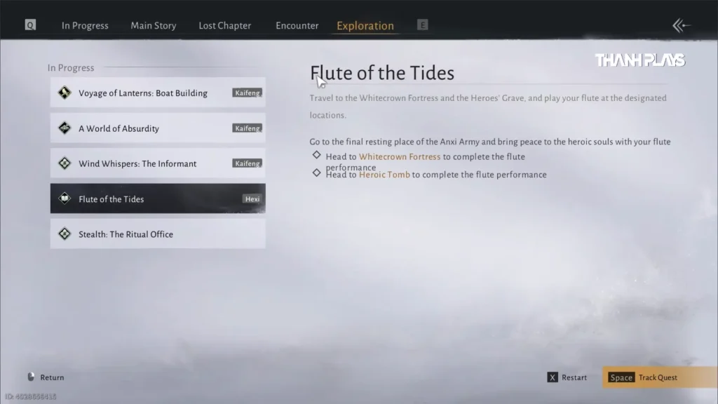 Flute of the Tides Quest Walkthrough