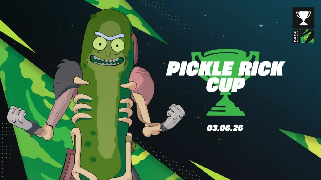 Fortnite Pickle Rick Cup Explained
