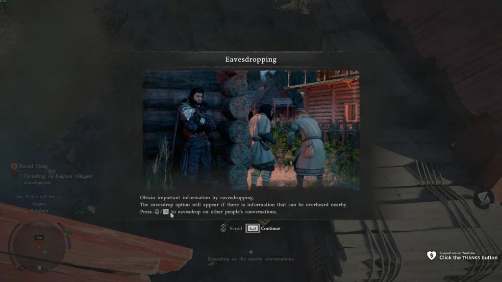 How Eavesdropping Works in Bared Fang Crimson Desert