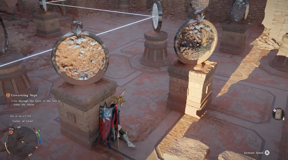 How the Spire Of The Sun Puzzle Works