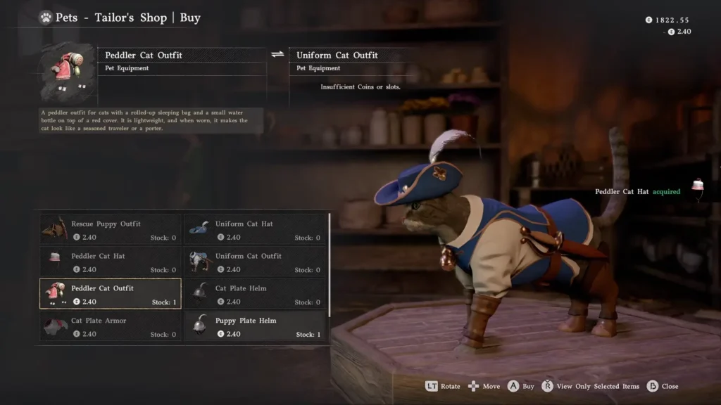 How to Get Pet Outfits in Crimson Desert
