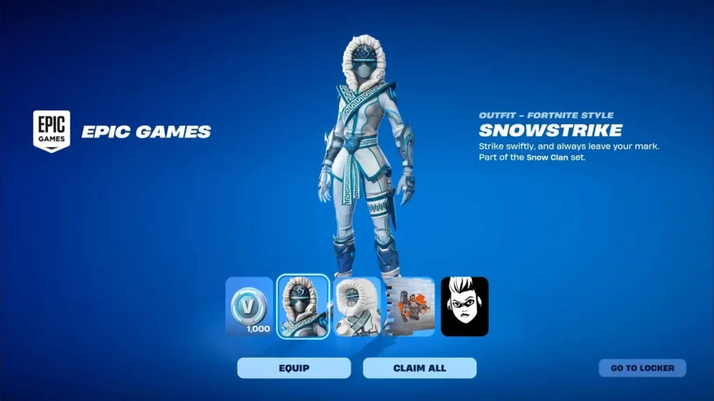 How to Get the Fortnite Snowstrike Hero Skin for Free