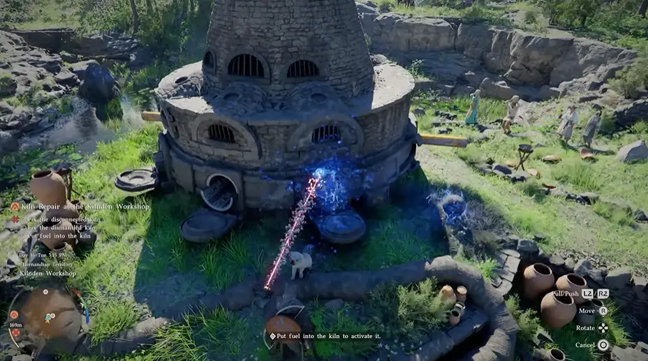 How to Put Fuel into the Kiln