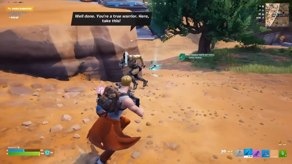 How to Unlock Fortnite Foundation's Rift Rifle