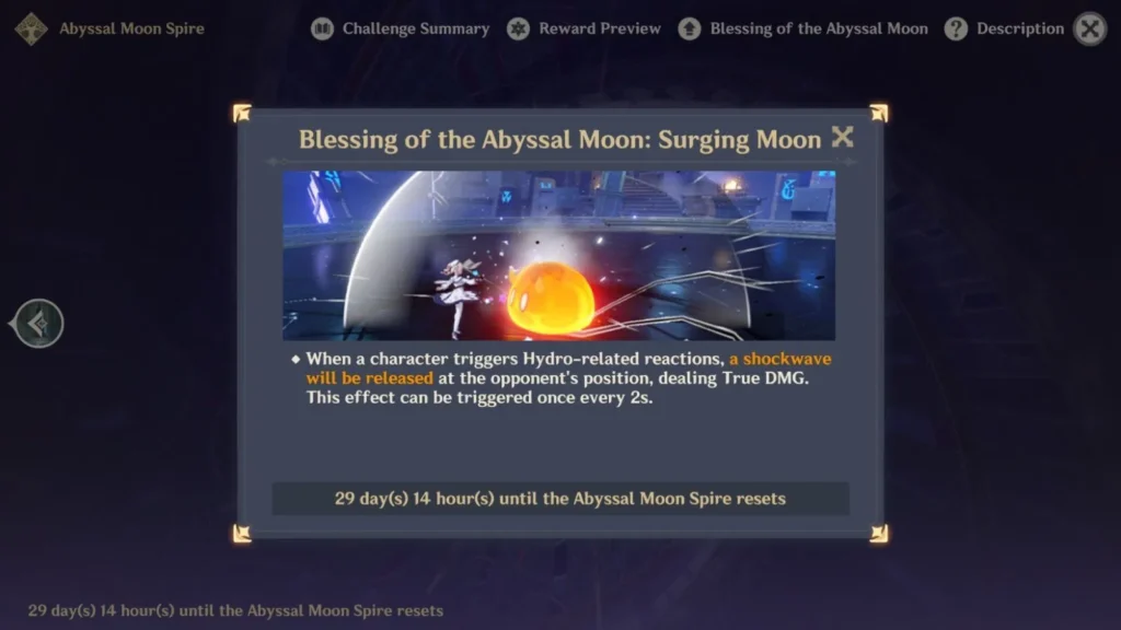Luna V Spiral Abyss Lineup Blessing