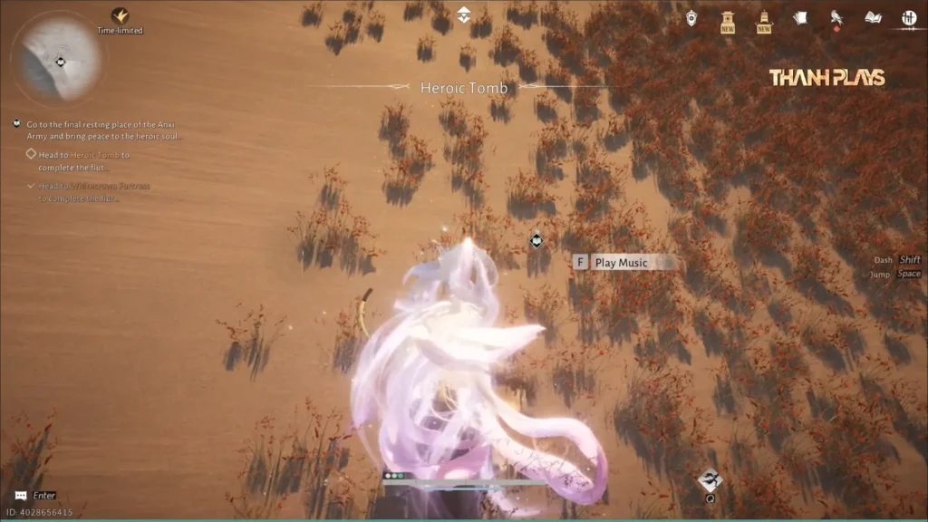Perform the Melody at Heroic Tomb