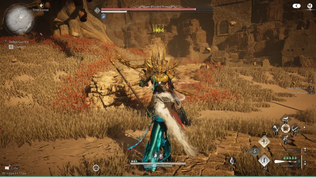 Phase 2 Iron-Blooded Prince