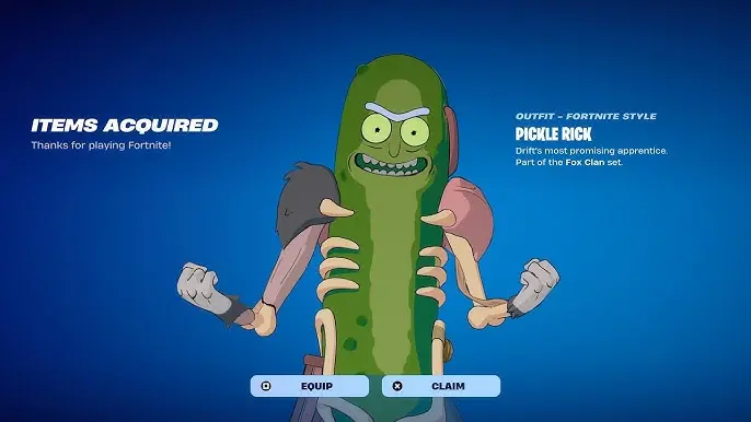 Placement Rewards and When the Skin Releases in the Item Shop