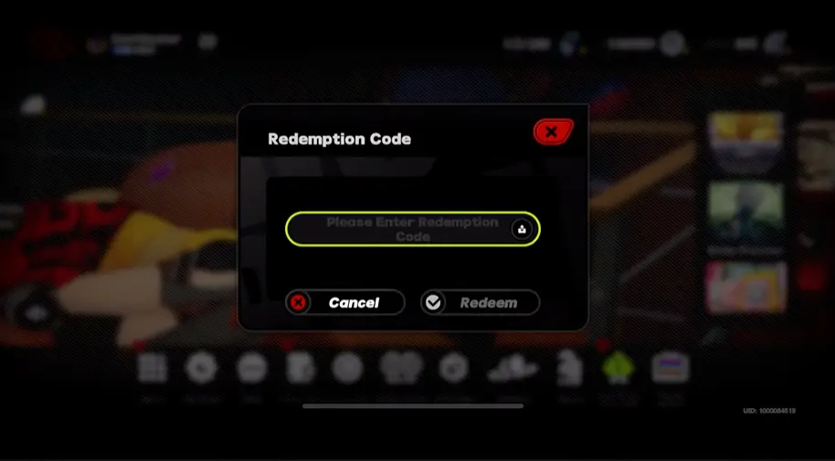 Redeem In-Game