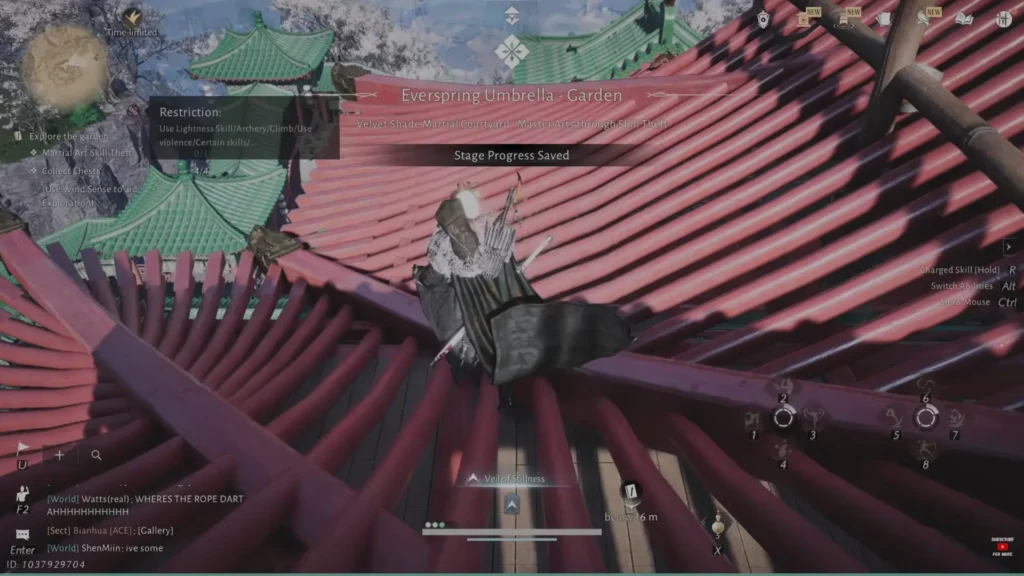 Route to Get the Everspring Umbrella