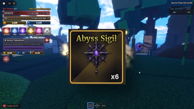 Sailor Piece Abyss Sigil Guide