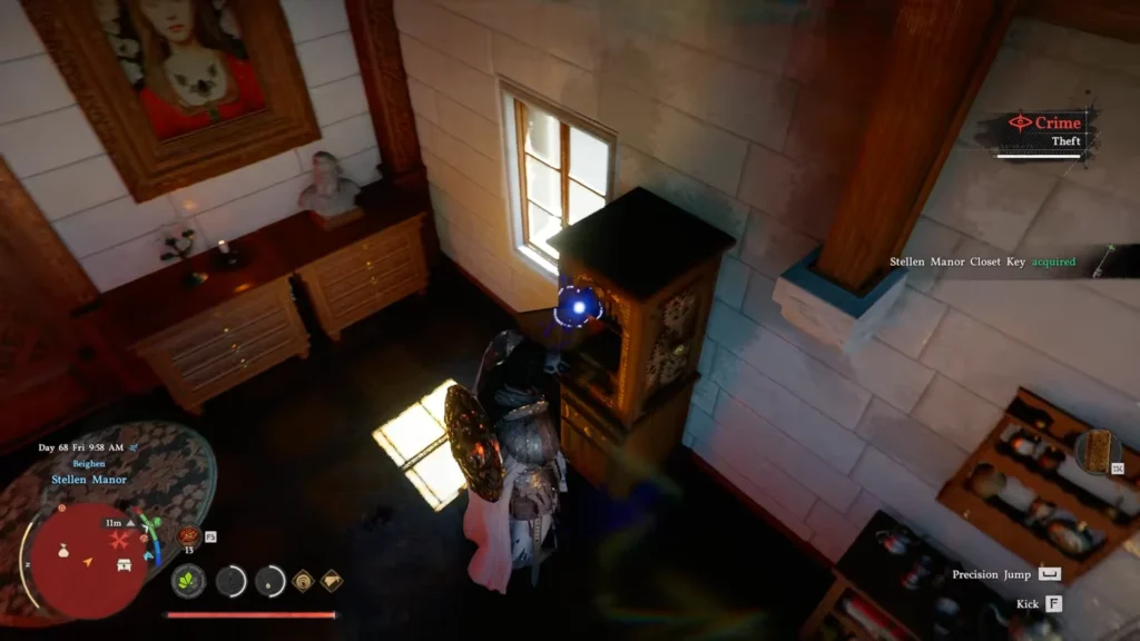 Stellen Manor Closet Key
