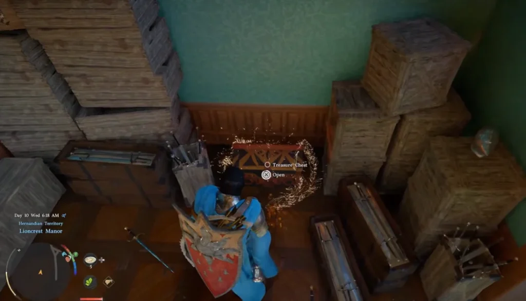 Step 4 Open the Chest and Get the Sword