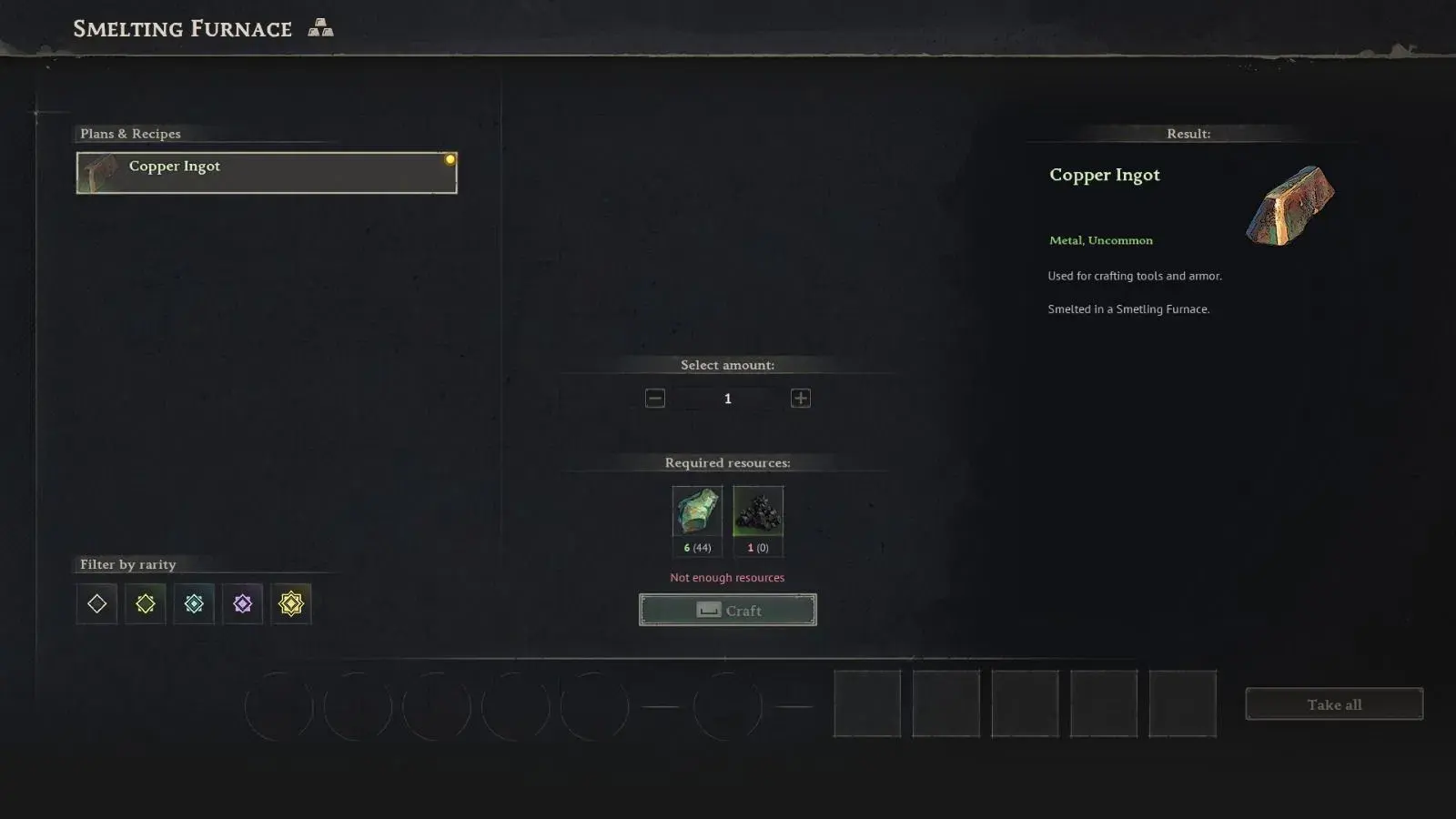 Step 5 Smelt the Copper Ore into Copper Ingots