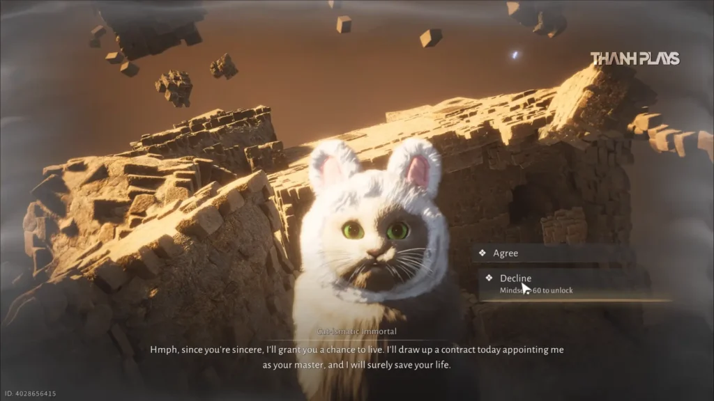 Step 6 Accept or Refuse the Cat-ismatic Immortal’s Offer