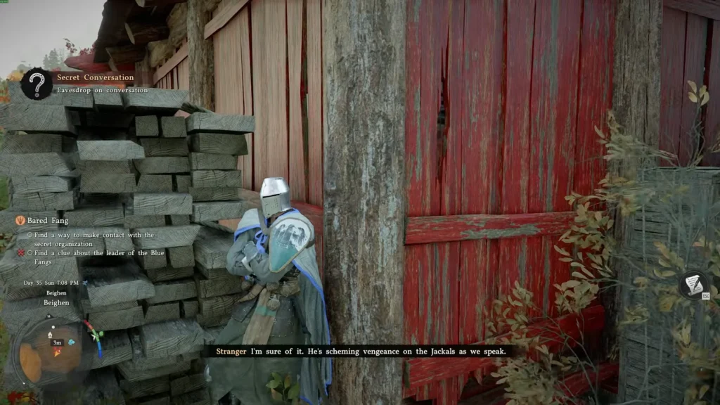 Third Eavesdrop Location (Red Hut)