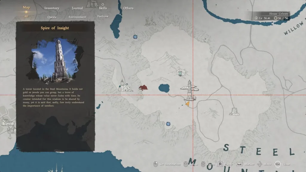 Where to Find the Spire of Insight in Crimson Desert