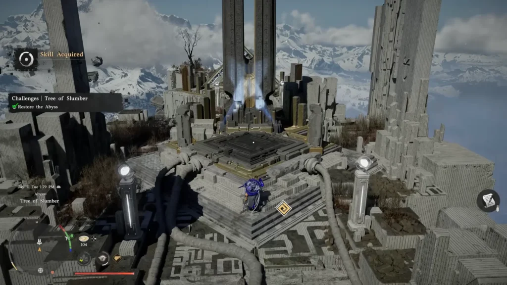 Abyss Artifact and unlocks the Flame ability