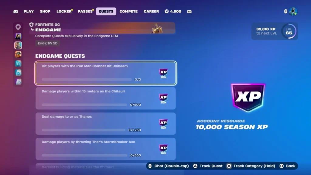 All Fortnite Endgame Challenges and Rewards Explained