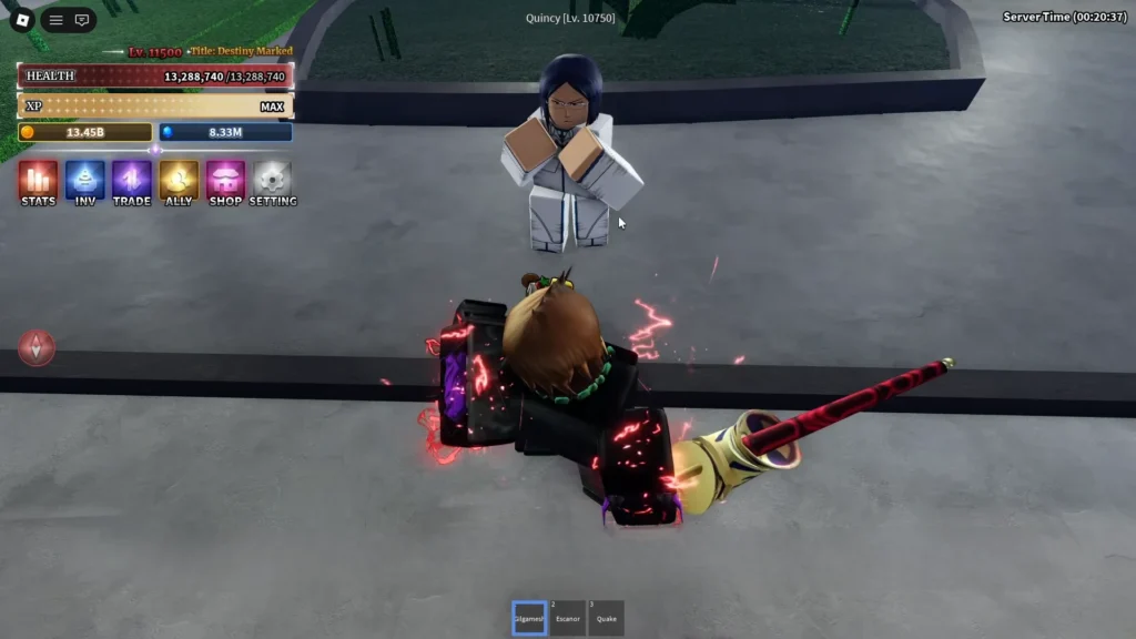 Best way to farm Chrysalis sigil by fighting with quincy group