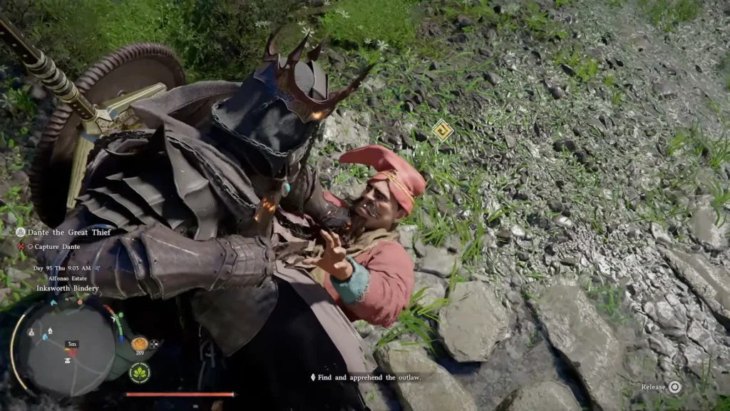 Capture Dante the Great Thief