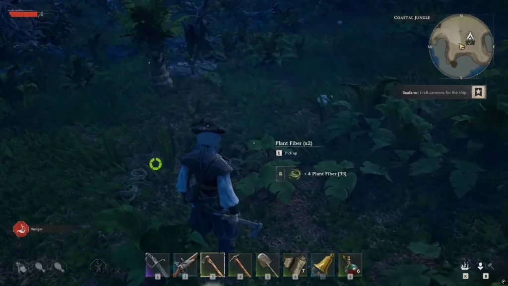 Collecting Plant Fiber