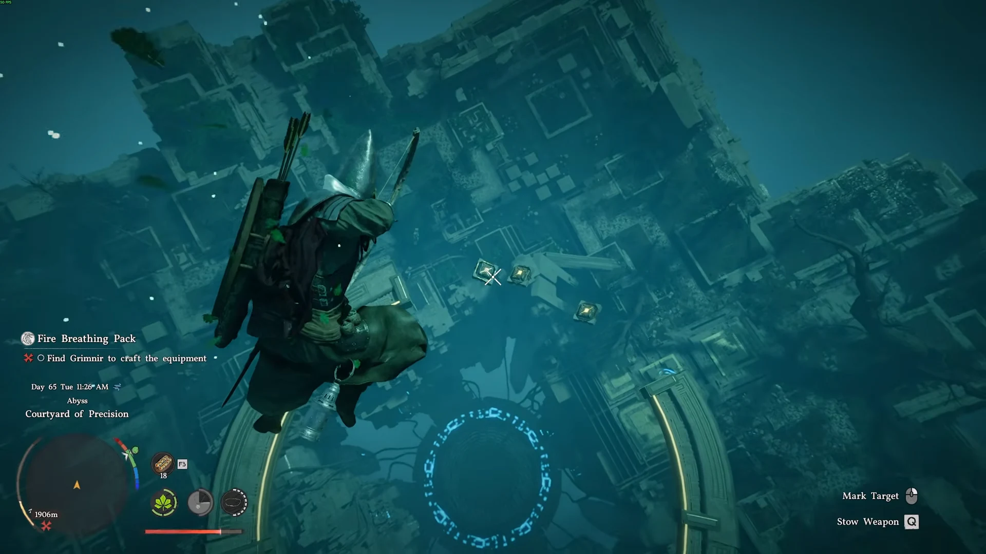 Courtyard of Precision Abyss Puzzle in Crimson Desert