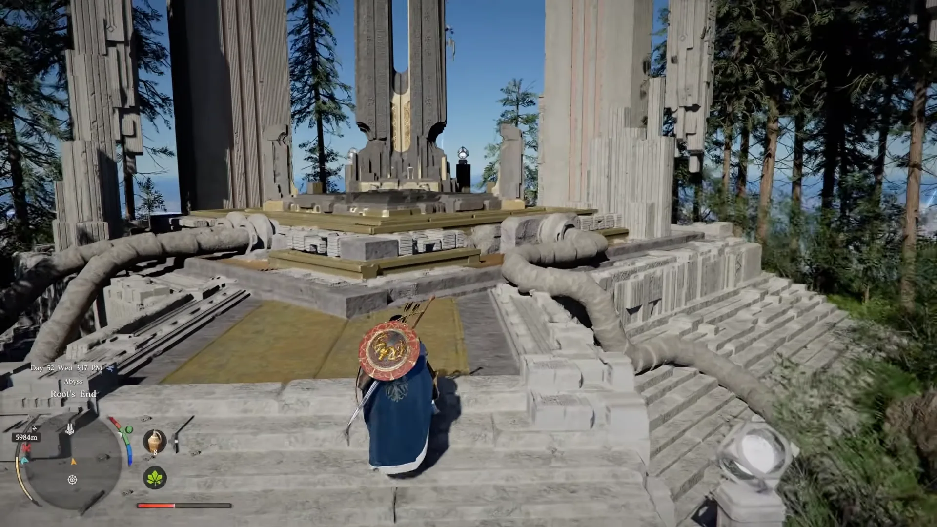 Crimson Desert Root’s End Abyss puzzle