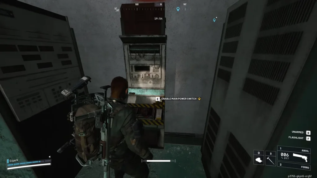 Enable Power in the Conduit Backrooms