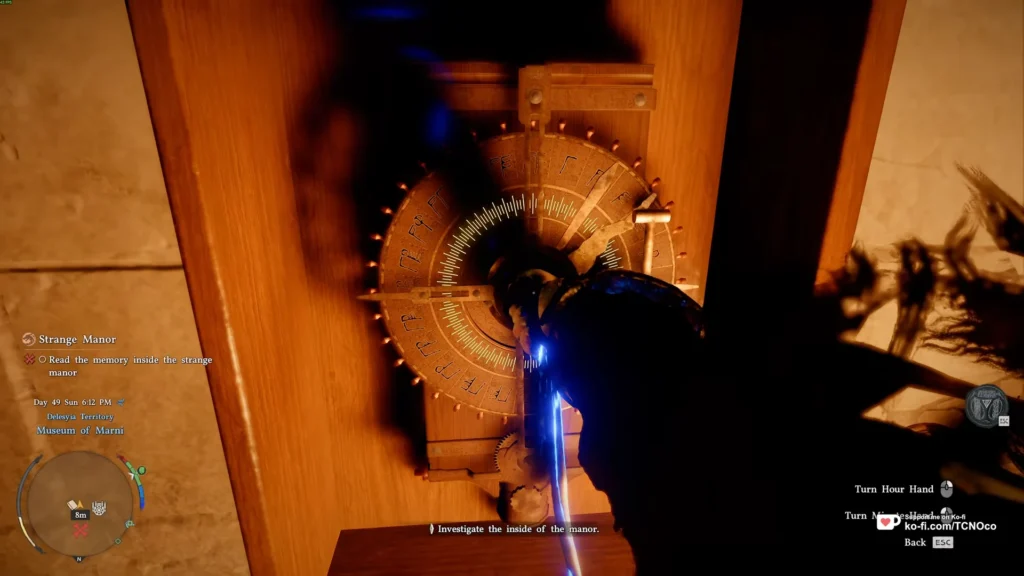 Entering the Manor and Unlocking the Memory