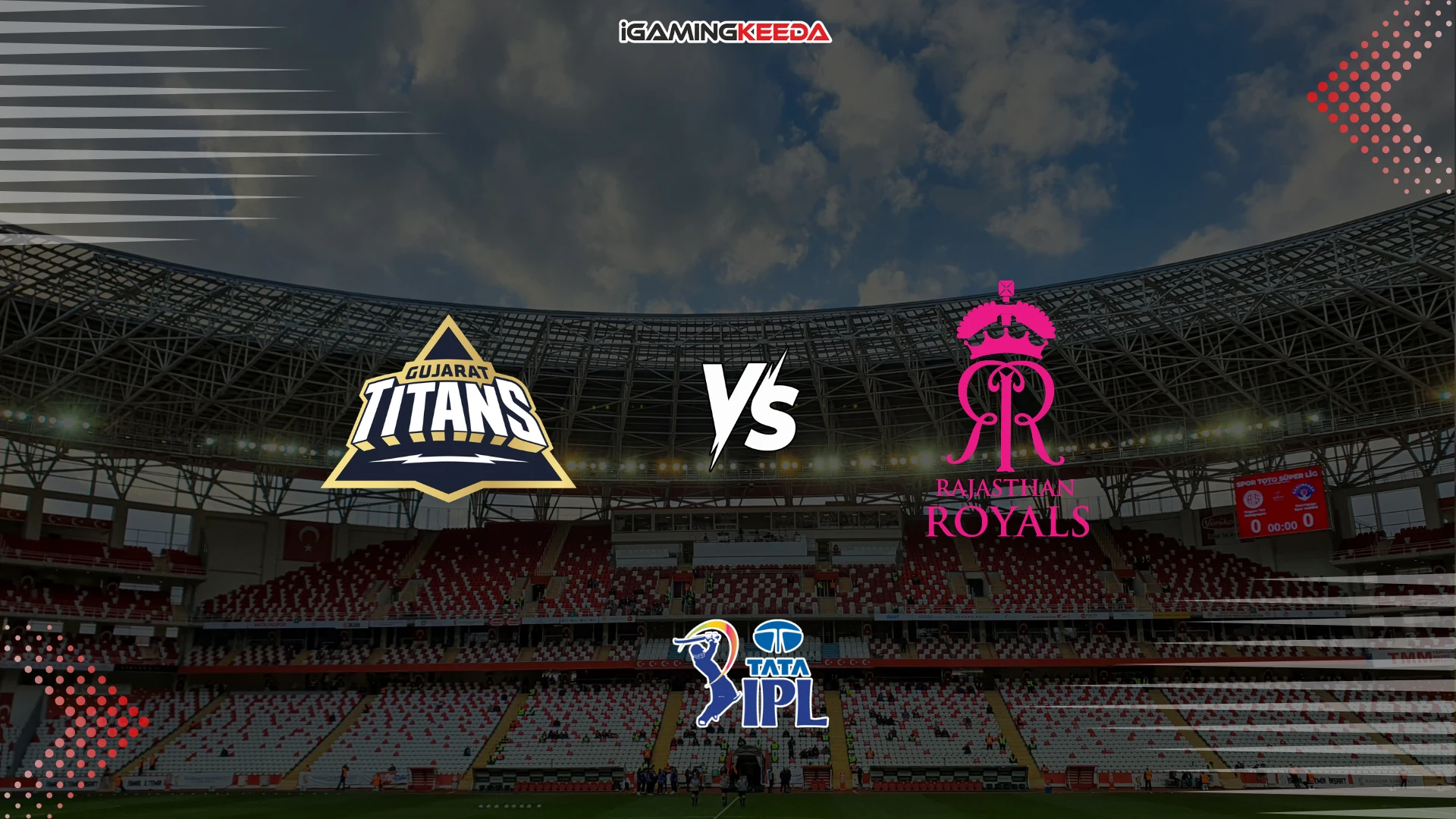 GT vs RR Match Prediction