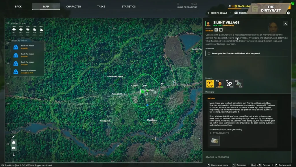 How the Silent Village Quest Works in Gray Zone Warfare